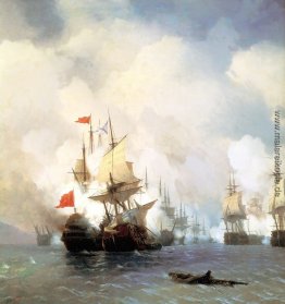 Schlacht von Chios am 24. Juni 1770