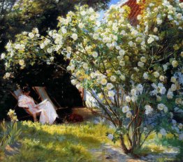 Marie in the Garden (The Roses)
