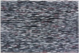Horizontale Linien der Farbe
