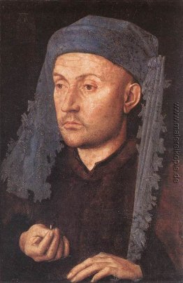 Mann in einem blauen Turban