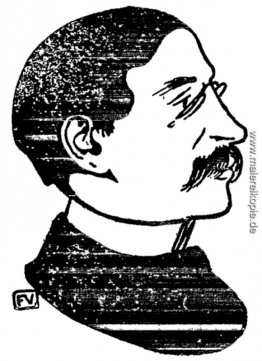 Porträt von Französisch Politiker Léon Blum