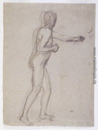 Studie einer Standing Male Nude