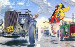 Hot Rod Rennen