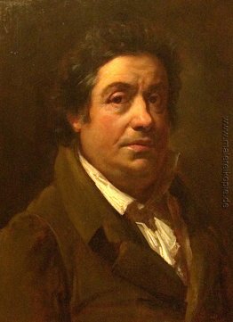 Portrait des italienischen Malers Gregorio Fidanza Landschaft