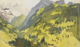 In den Bergen. Schweiz
