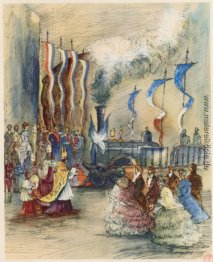 Einweihung der Eisenbahnen in Portugal Einweihung der Eisenbahnen in Portugal