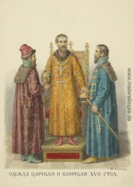 Royal and Edelmann-Kleidung aus dem XVII Jahrhundert
