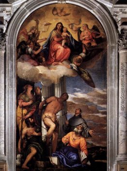 Jungfrau mit Kind und Heiligen