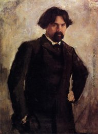 Porträt des Künstlers Vasily Porträt des Künstlers Vasily