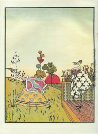 Illustration "zum Kran und Reiher. Bär.' Illustration "zum Kran und Reiher. Bär.'