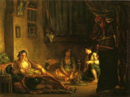 Frauen von Algier in ihrer Wohnung