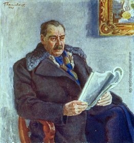 Portrait von Constantin Andrejewitsch Trenev