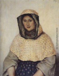 Porträt von T. K. Domozhilova