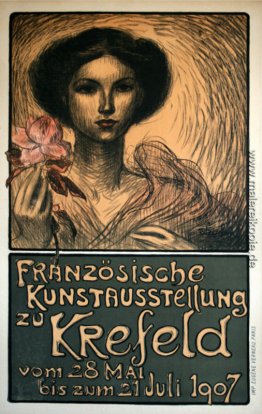 Französischen Kunstausstellung zu Krefeld