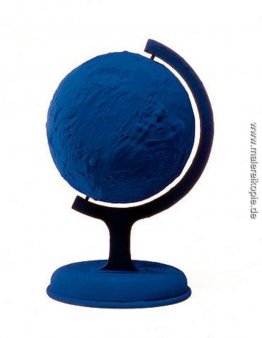 Globe blau