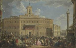 Die Lotterie im Palazzo Montecitorio