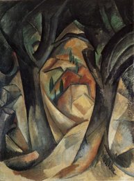 Große Bäume am Estaque Große Bäume am Estaque