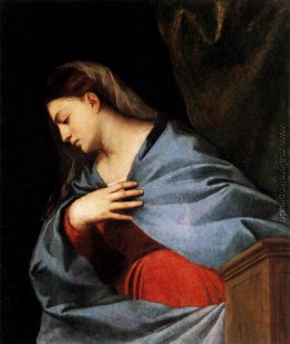 Polyptych der Auferstehung Virgin Annunciate