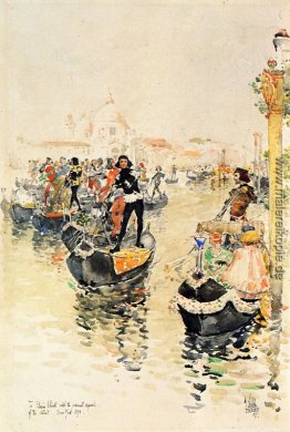 Eine venezianische Regatta