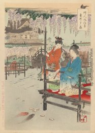 Drucken von Serien Frauen Sitten und Gebräuche