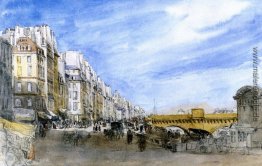 Pont Neuf von der Quai de l'Ecole, Paris