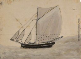 Segelboot mit Französisch-Grau Sails