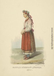 Kleid der Kiew Mädchen