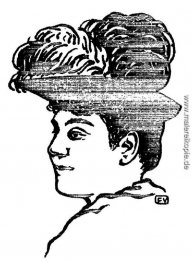 Porträt von Matilde Serao Porträt von Matilde Serao