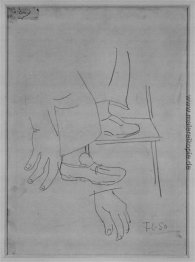 Studie für Bauherren von Füßen