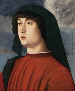 Portrait eines jungen Mannes in Red
