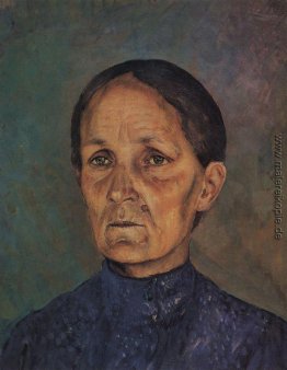 Portrait A.P.Petrovoy-Vodkin, Künstler Mutter