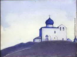 Die Kirche im Namen des Heiligen Sergius in Amerika
