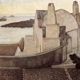 Haus auf Santorini