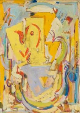 Arabesque Pinsel oder Cubist Composition