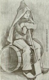 Junge mit Spaten Junge mit Spaten