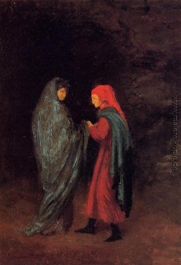 Dante und Virgil am Eingang zur Hölle