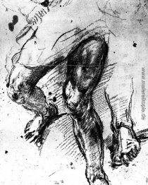 Studium der Beine Studium der Beine