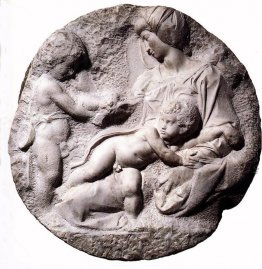 Madonna und Kind mit der Infant Baptist