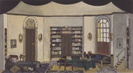 Bühnenbild für 'The Phantom "von Hermann Bahr