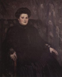 Porträt von A. N Tretyakova