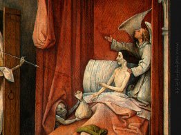 Tod des Geizhalses (Detail)