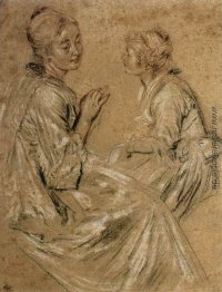 Zwei Sitzfrauen Zwei Sitzfrauen