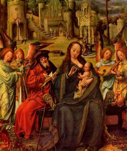 Heilige Familie mit St. Katharina und St. Barbara