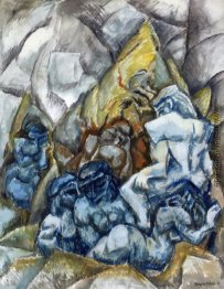 Figuren in einer Landschaft Figuren in einer Landschaft