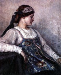 Porträt von Natalia Matveeva F.