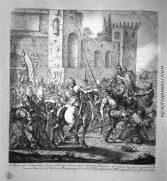 Jesus durchgeführt zum Kalvarienberg Jesus durchgeführt zum Kalvarienberg