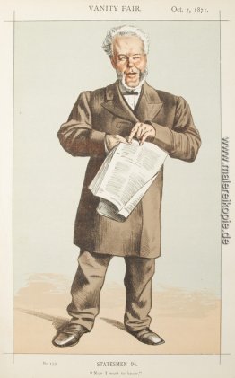 Staats No.940 Karikatur von Alderman Andrew Lusk MP