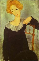 Frau mit roten Haaren Frau mit roten Haaren