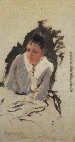 Porträt des Künstlers M. V. Yakunchikova