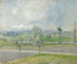 Valhermeil Nähe von Oise, Regen-Effekt